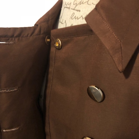 Marc Jacobs Brown Pea Coat - Picture 3 of 8